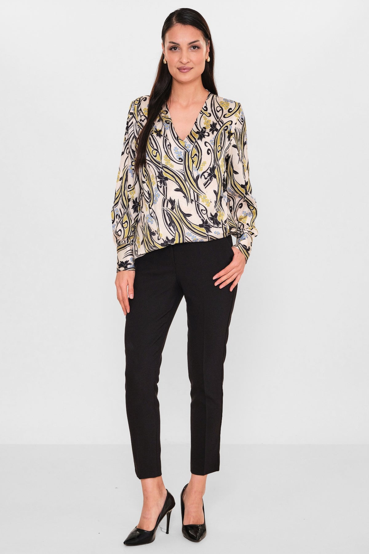 Zanzi - Regular Size Blouse (ZNZ26Y23456509) - 8690200114816