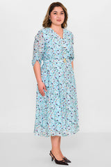 Gumanize - Plus Size Dress (GMZ2025-1107-7740) - 8690200115011