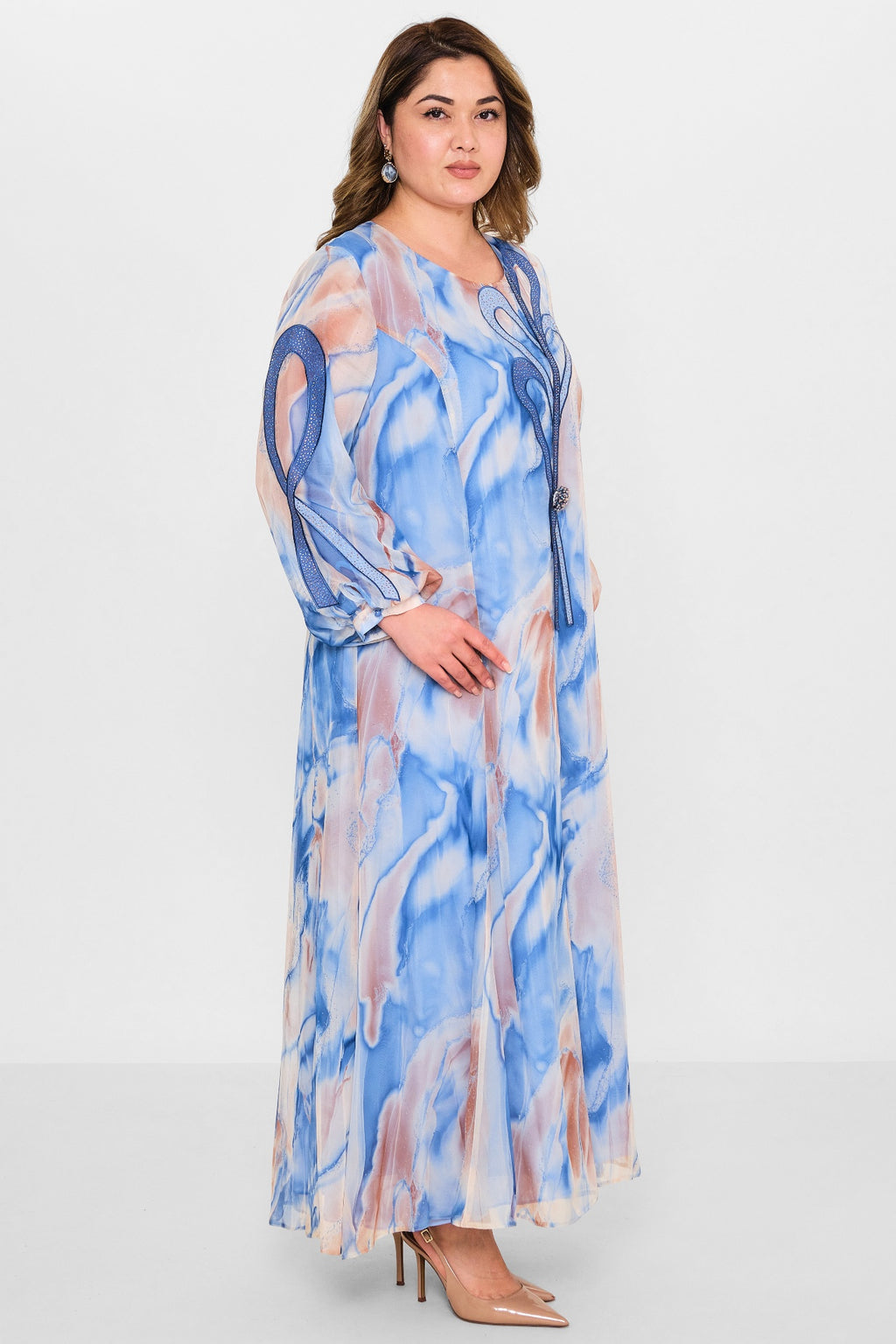 Gumanize - Plus Size Dress (GMZ2025-902-7758) - 8690200115042