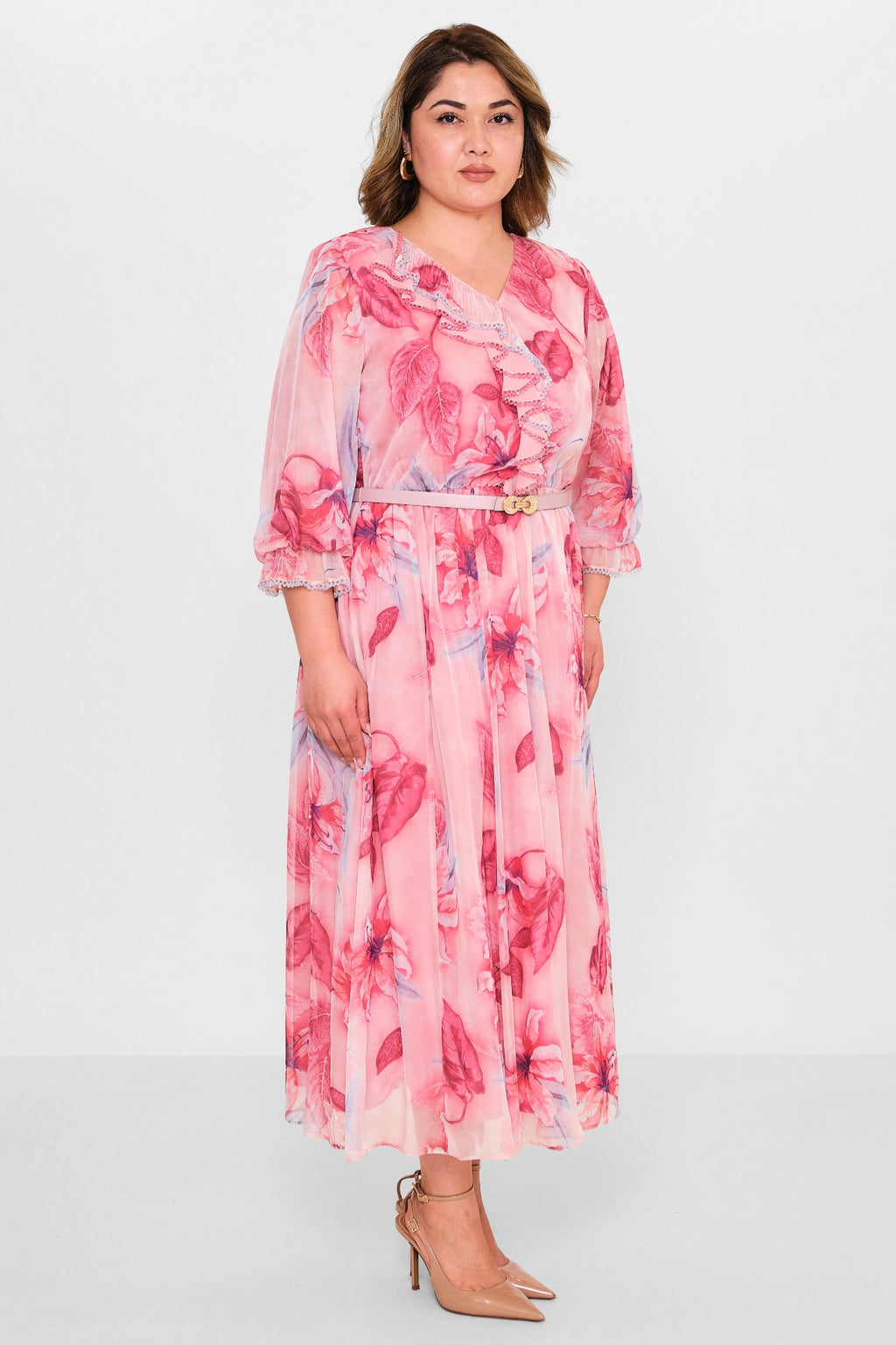 Gumanize - Plus Size Dress (GMZ2025-931-7725) - 8690200115066