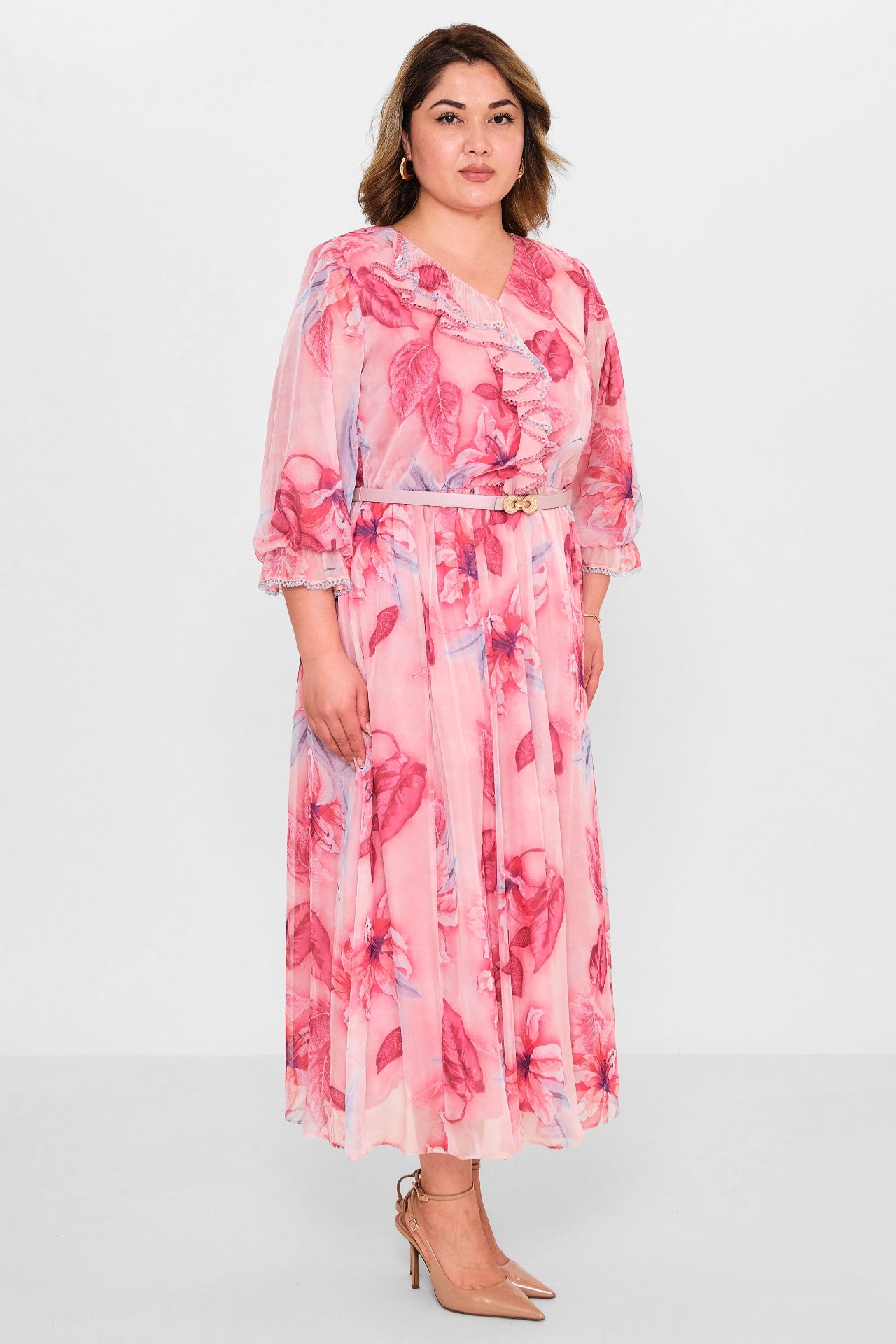 Gumanize - Plus Size Dress (GMZ2025-931-7725) - 8690200115066