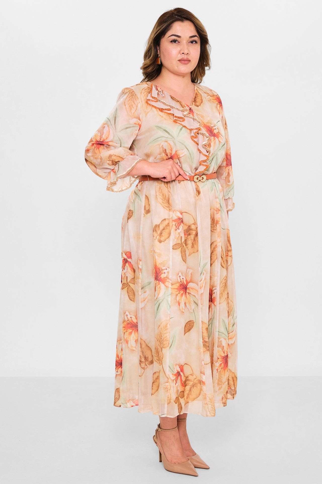 Gumanize - Plus Size Dress (GMZ2025-931-7725) - 8690200115073
