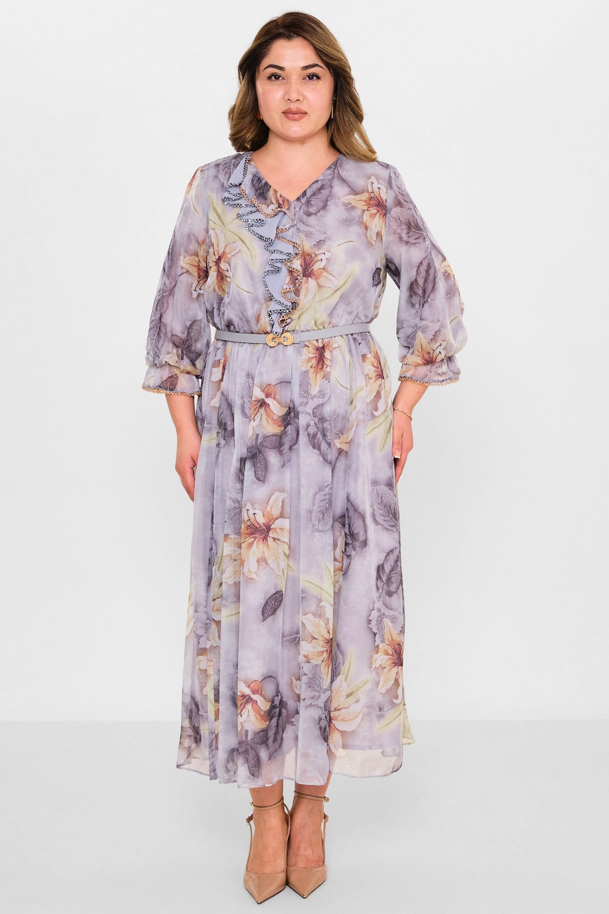 Gumanize - Plus Size Dress (GMZ2025-931-7725) - 8690200115080