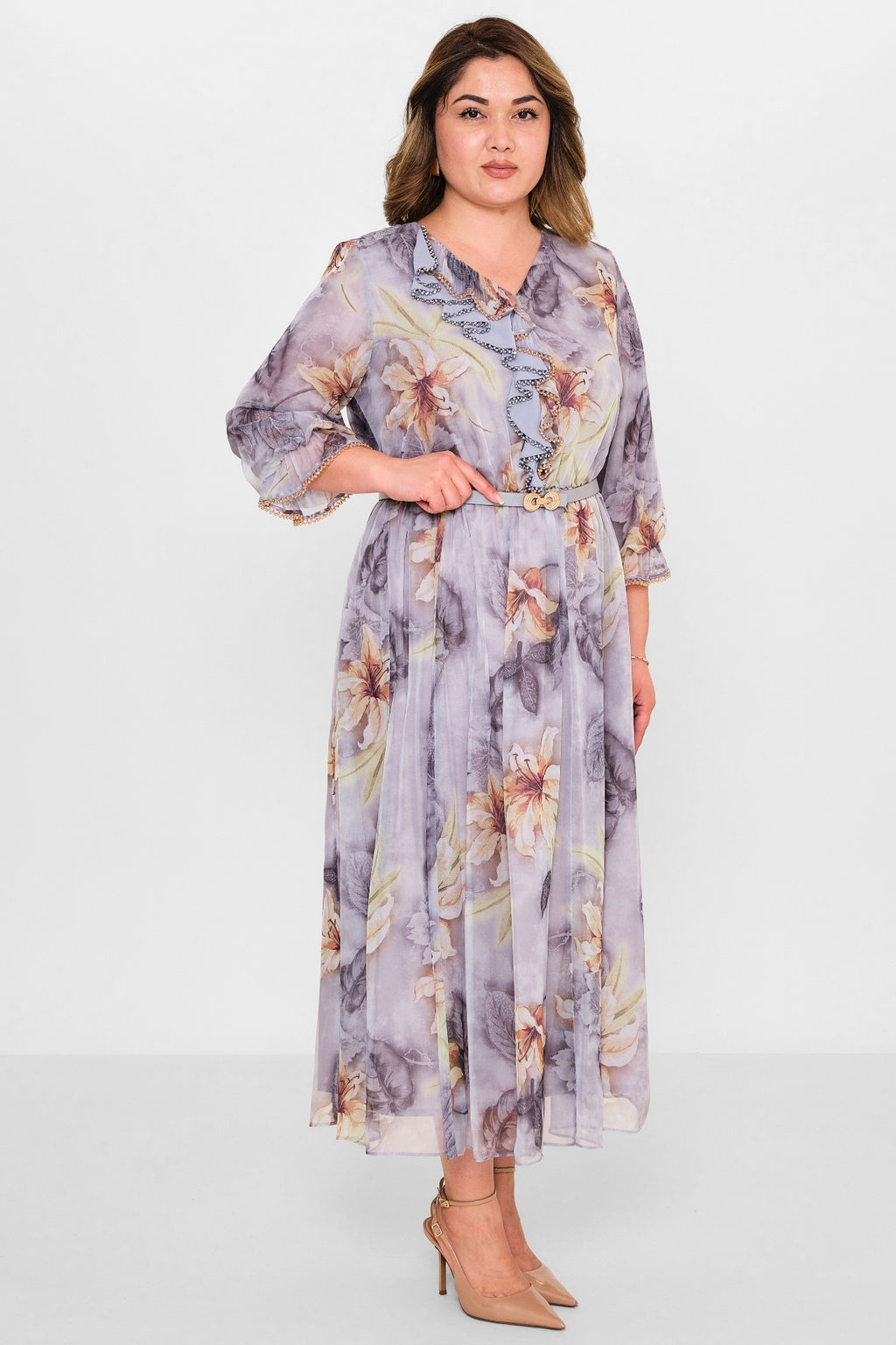 Gumanize - Plus Size Dress (GMZ2025-931-7725) - 8690200115080