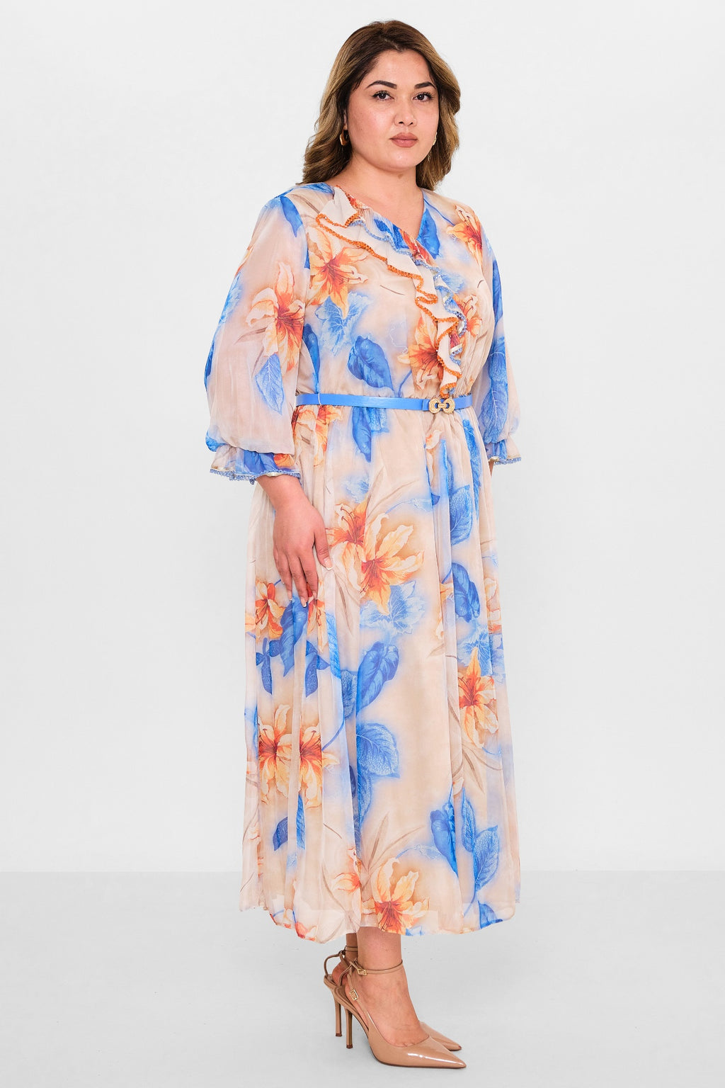 Gumanize - Plus Size Dress (GMZ2025-931-7725) - 8690200115097