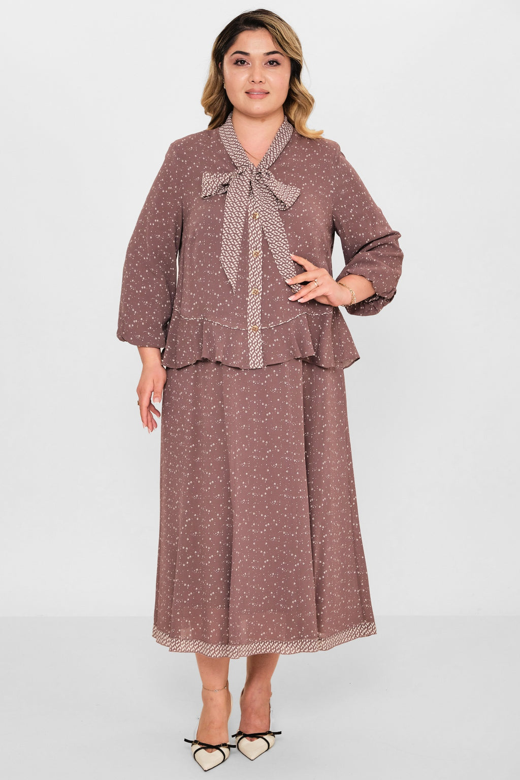 Gumanize - Plus Size Dress (GMZ2026-401-8105) - 8690200115110