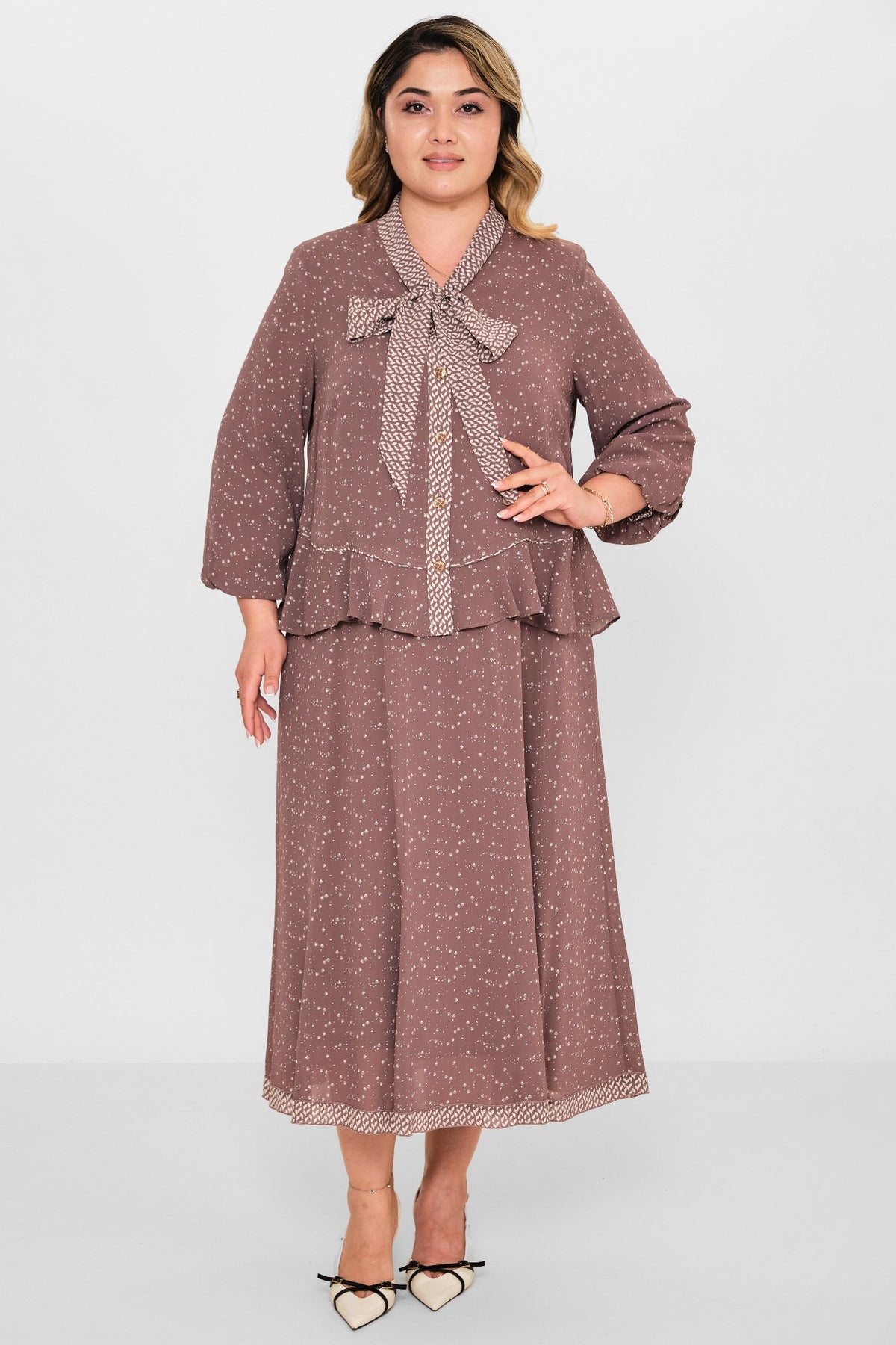 Gumanize - Plus Size Dress (GMZ2026-401-8105) - 8690200115110
