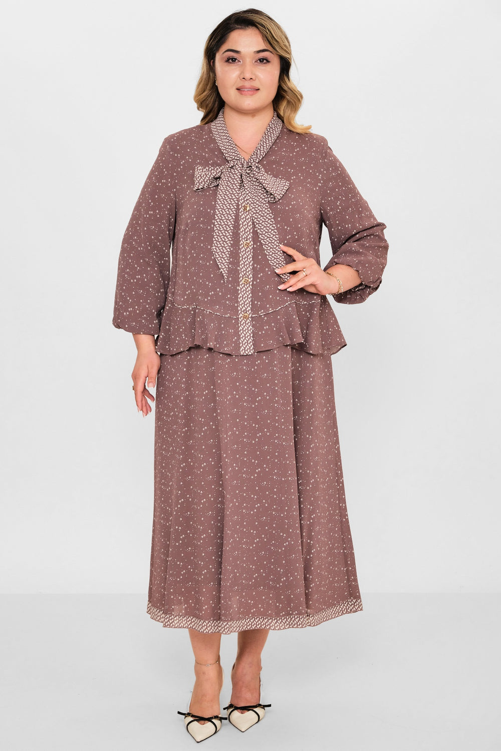 Gumanize - Plus Size Dress (GMZ2026-401-8105) - 8690200115110