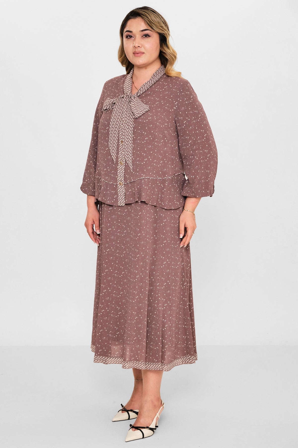 Gumanize - Plus Size Dress (GMZ2026-401-8105) - 8690200115110