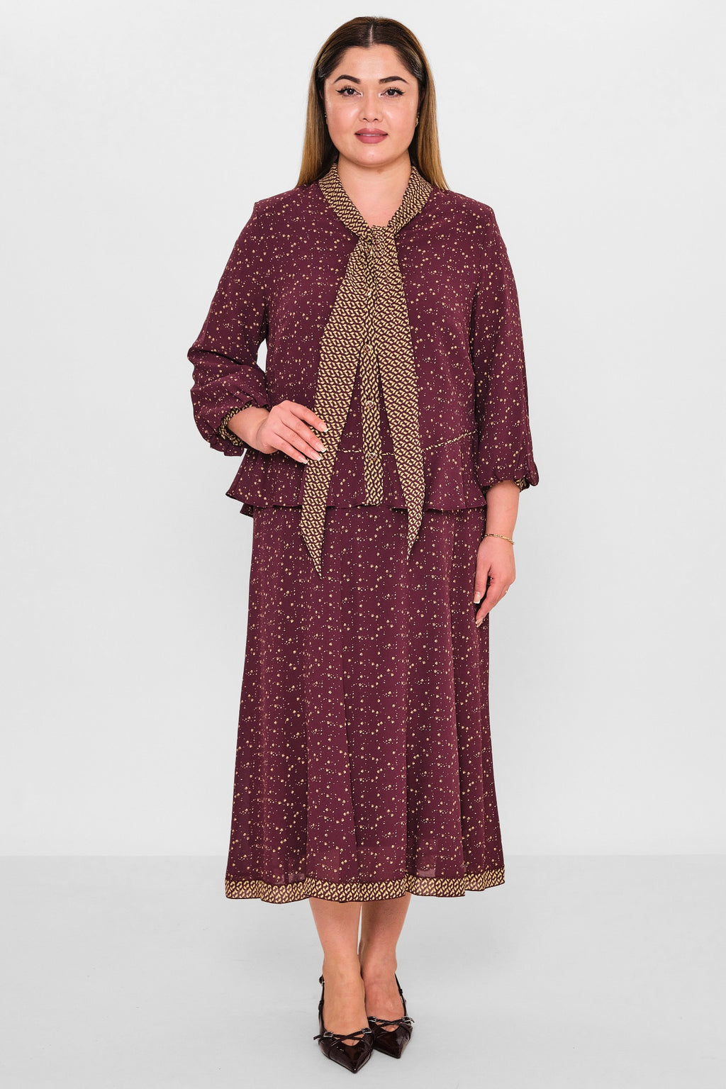 Gumanize - Plus Size Dress (GMZ2026-401-8105) - 8690200115127