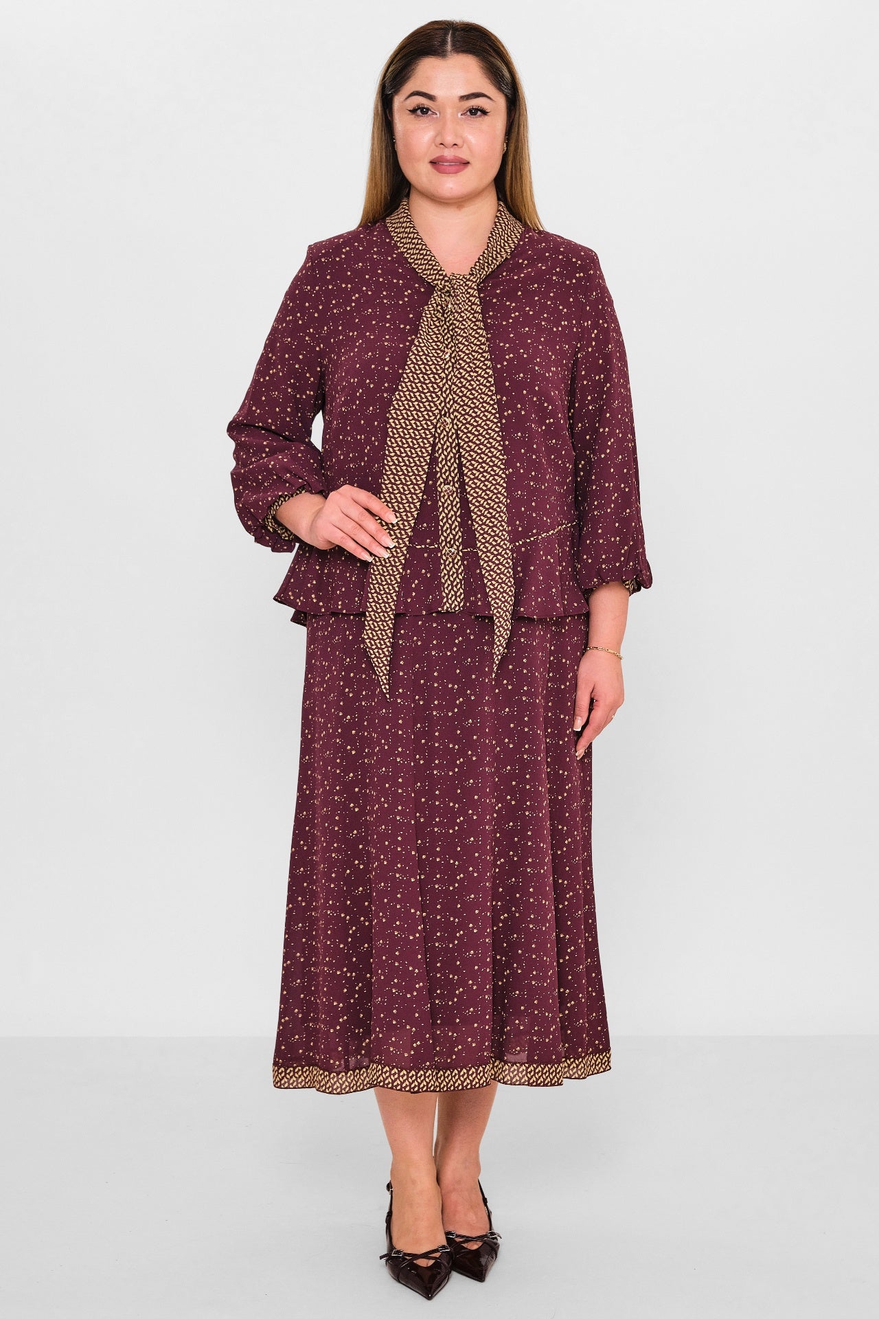 Gumanize - Plus Size Dress (GMZ2026-401-8105) - 8690200115127