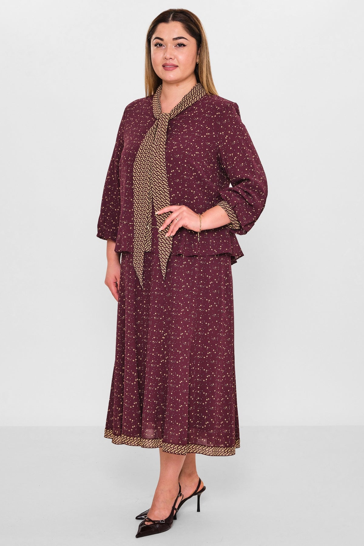 Gumanize - Plus Size Dress (GMZ2026-401-8105) - 8690200115127