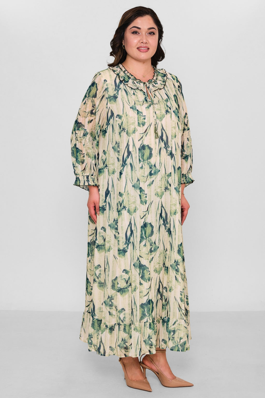 Gumanize - Extended Plus Size Dress (GMZ2026-629-7694) - 8690200115141