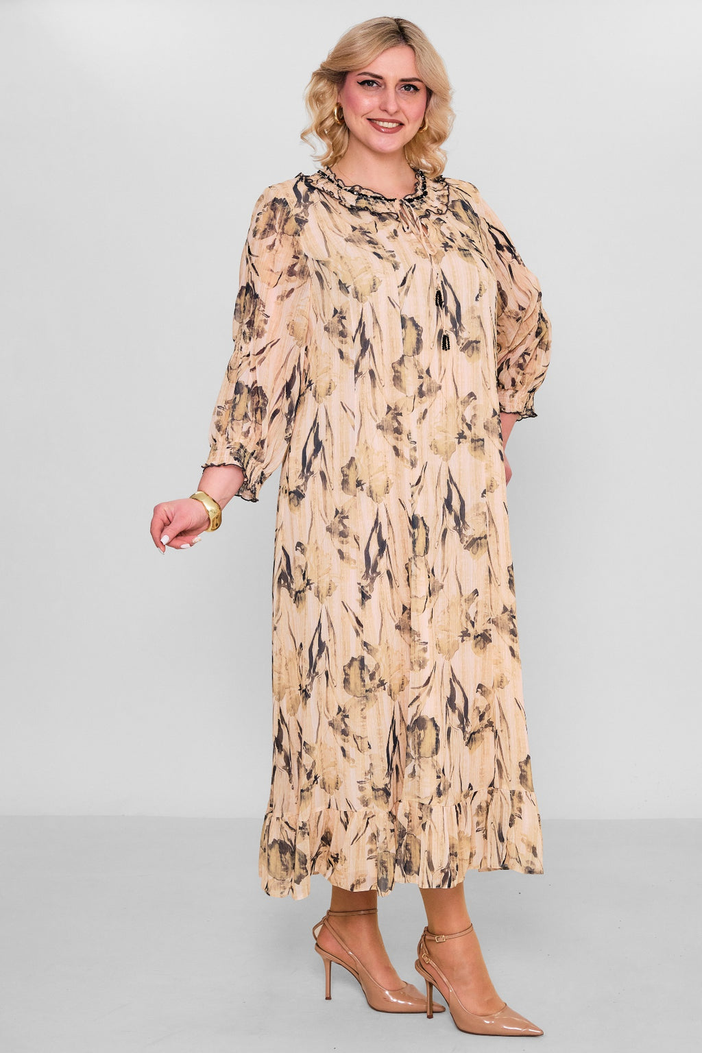 Gumanize - Extended Plus Size Dress (GMZ2026-629-7694) - 8690200115158
