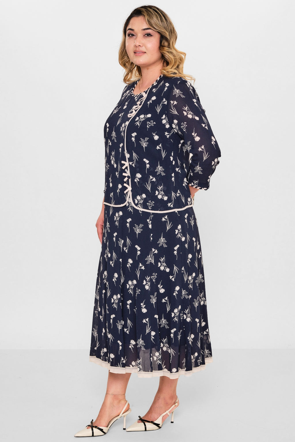Gumanize - Plus Size Dress (GMZ2026-639-8116) - 8690200115172