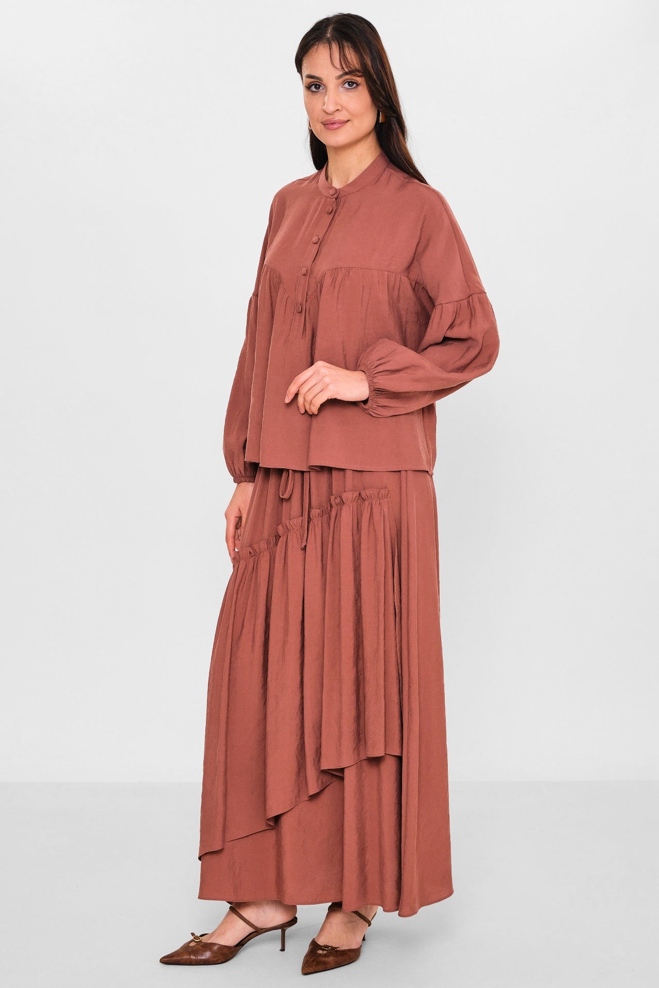 Jarrivee - Plus Size Blouse (JRVSS26J4230) - 8690200115257