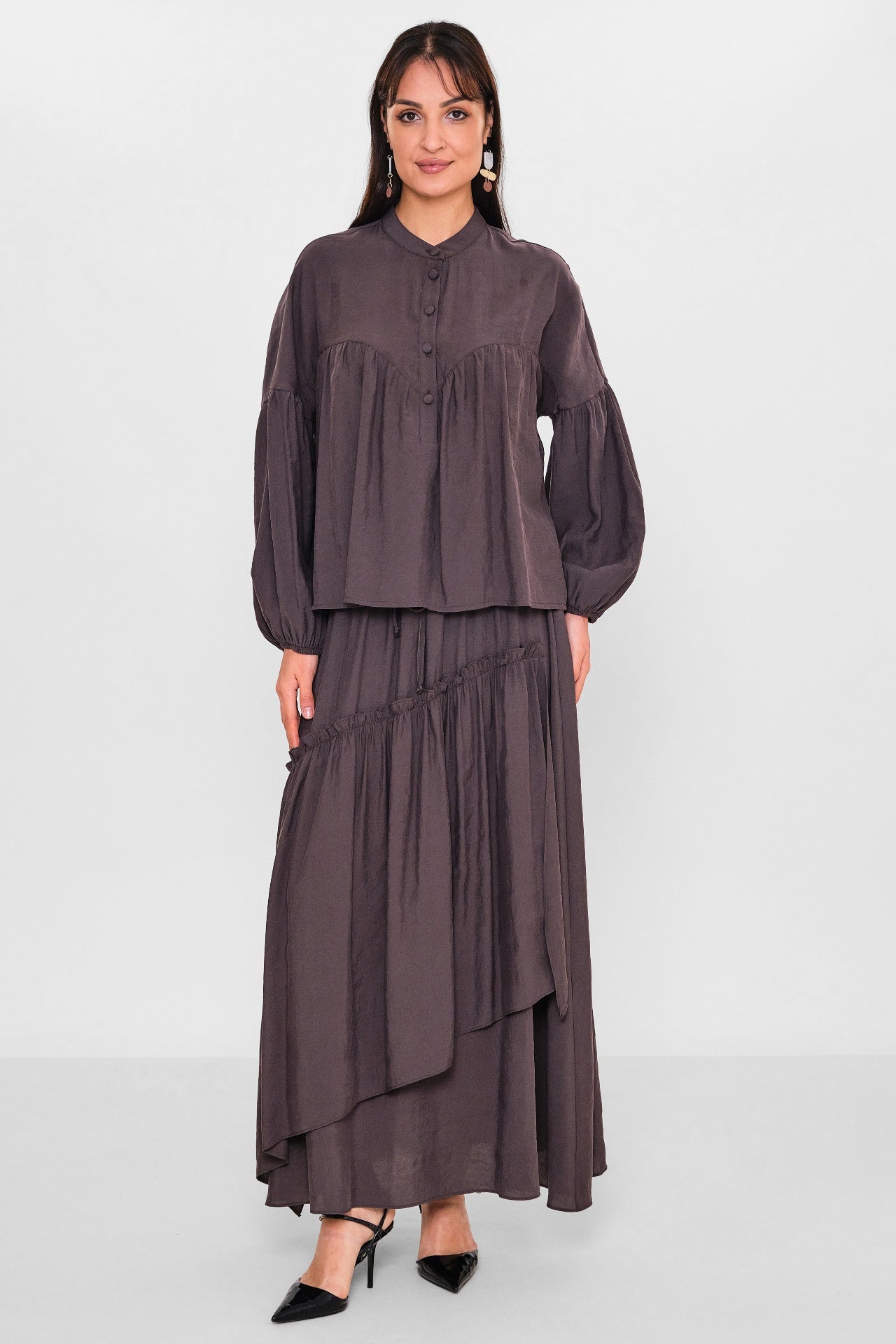 Jarrivee - Plus Size Blouse (JRVSS26J4230) - 8690200115264