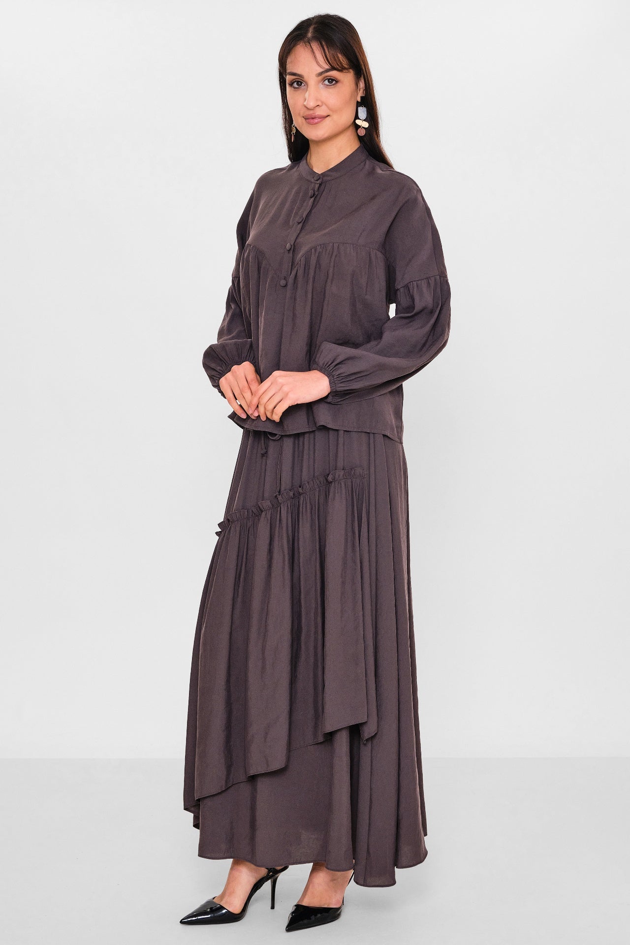 Jarrivee - Plus Size Blouse (JRVSS26J4230) - 8690200115264