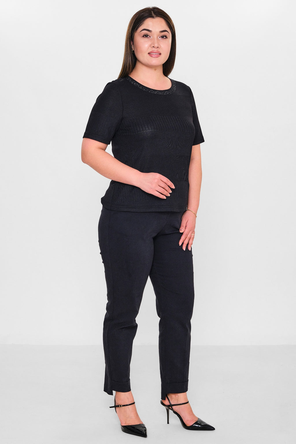 Ksas - Plus Size Blouse (KSAS13704) - 8690200115301