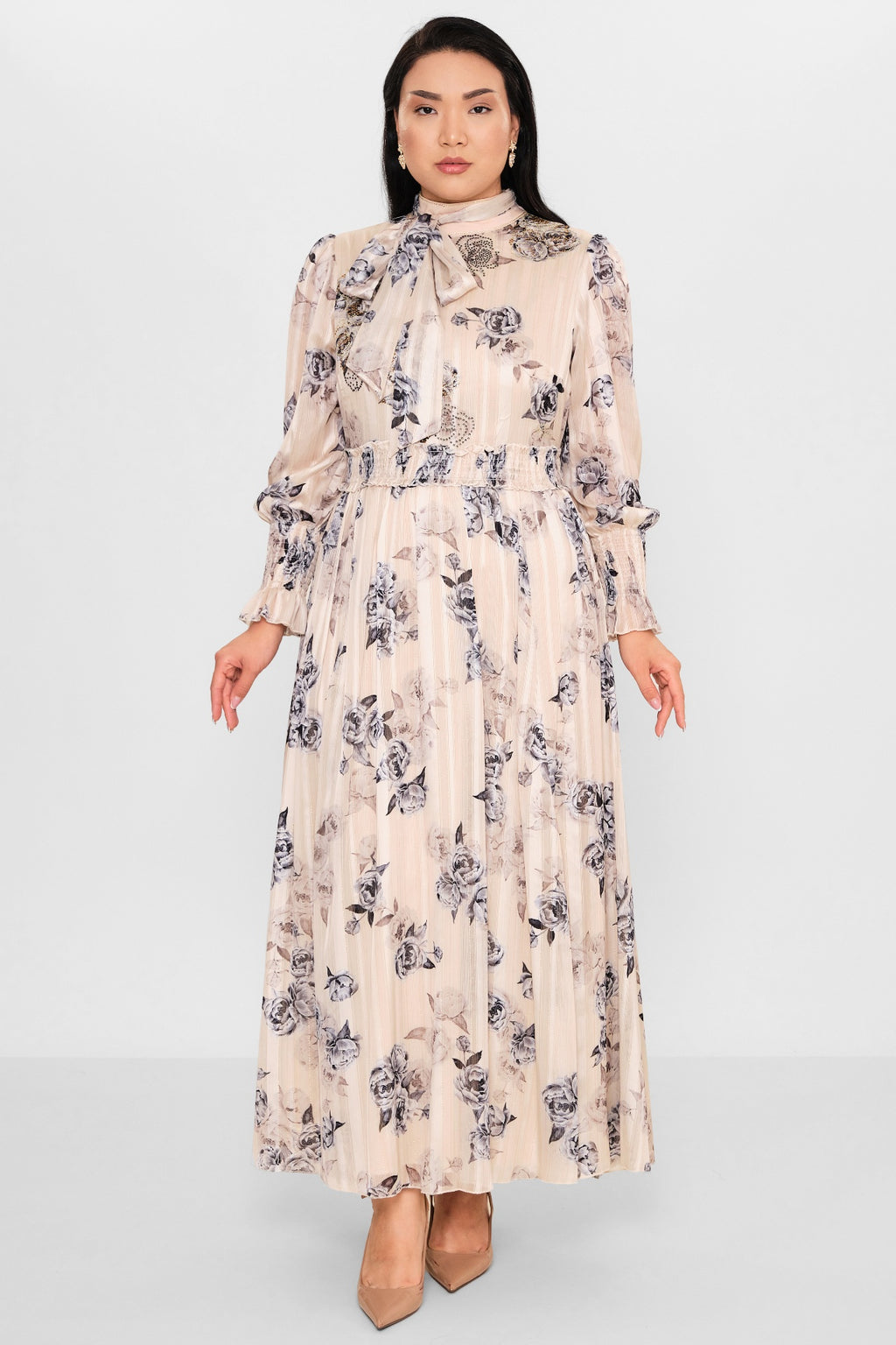 Ksas - Plus Size Dress (KSAS32375) - 8690200115356