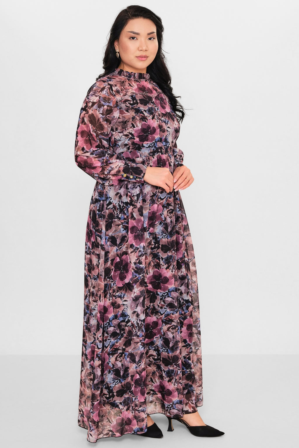 Ksas - Plus Size Dress (KSAS32376) - 8690200115370