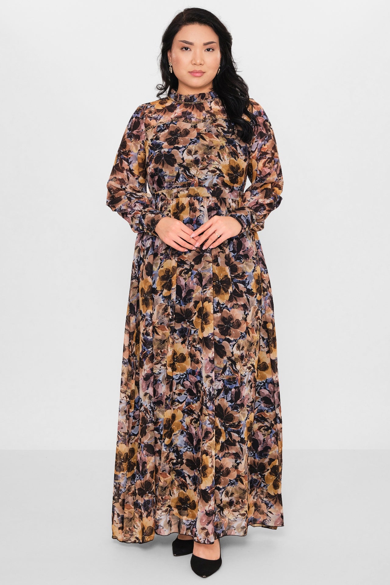 Ksas - Plus Size Dress (KSAS32376) - 8690200115387