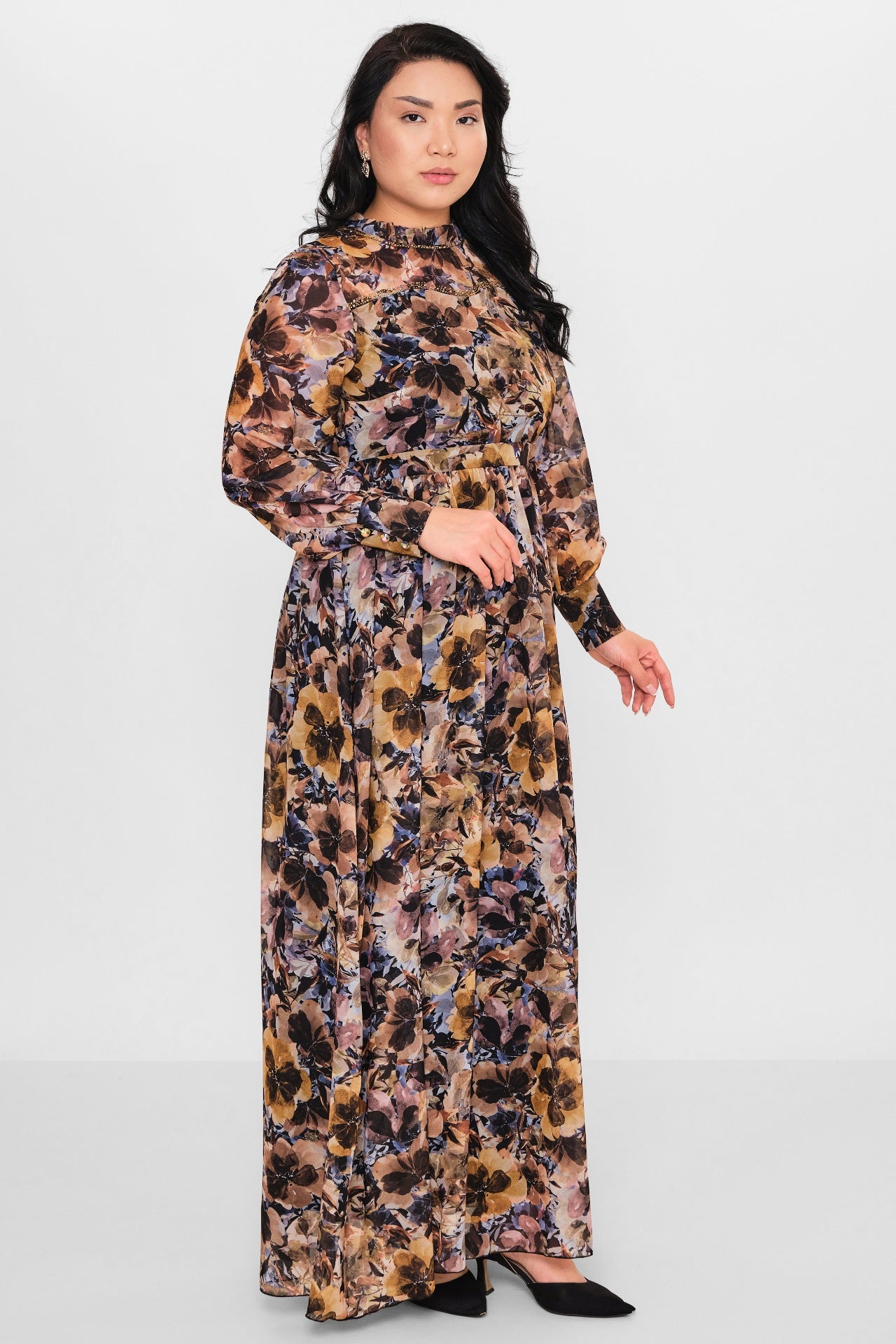 Ksas - Plus Size Dress (KSAS32376) - 8690200115387