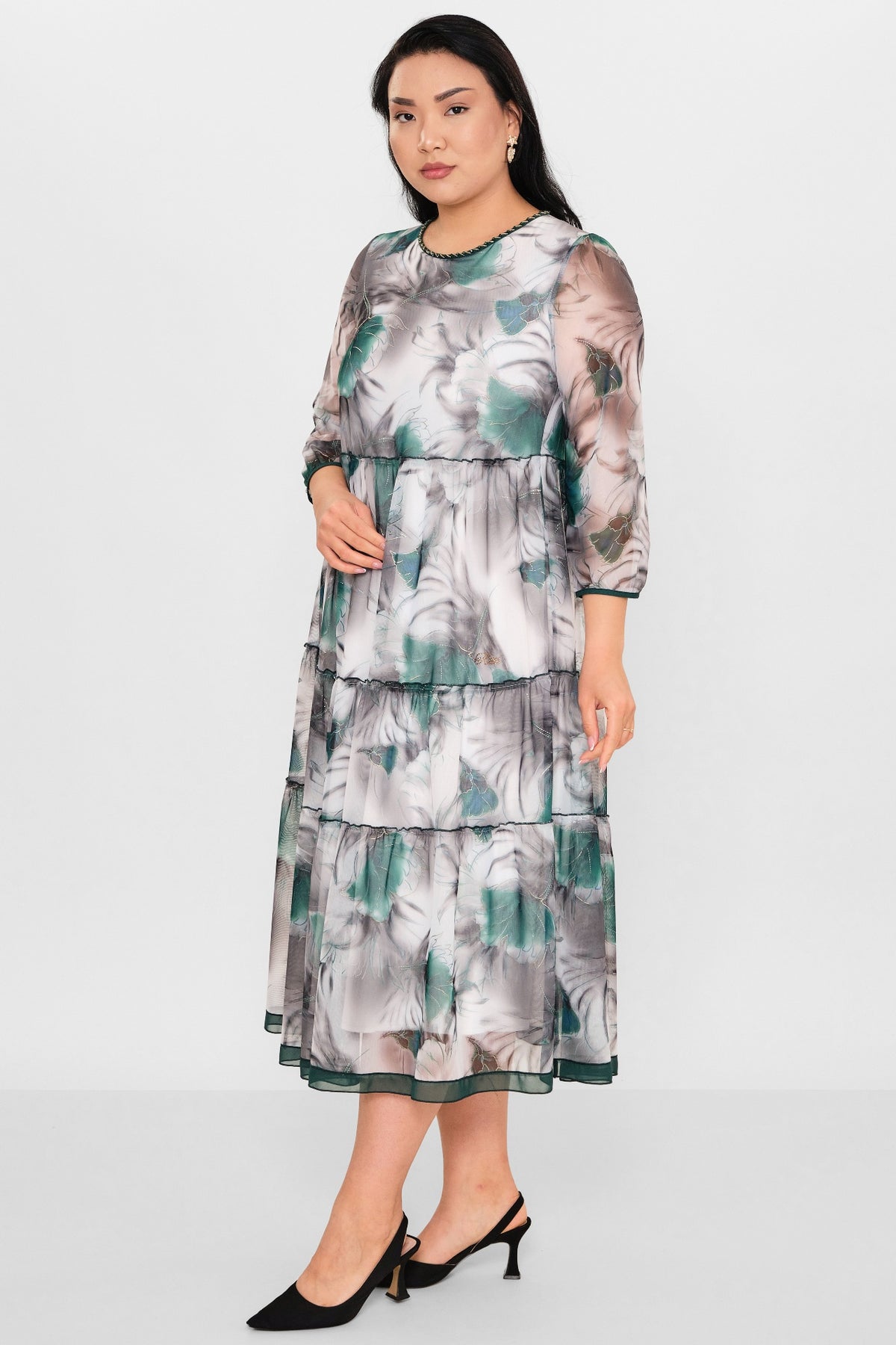 Ksas - Plus Size Dress (KSAS32386) - 8690200115394