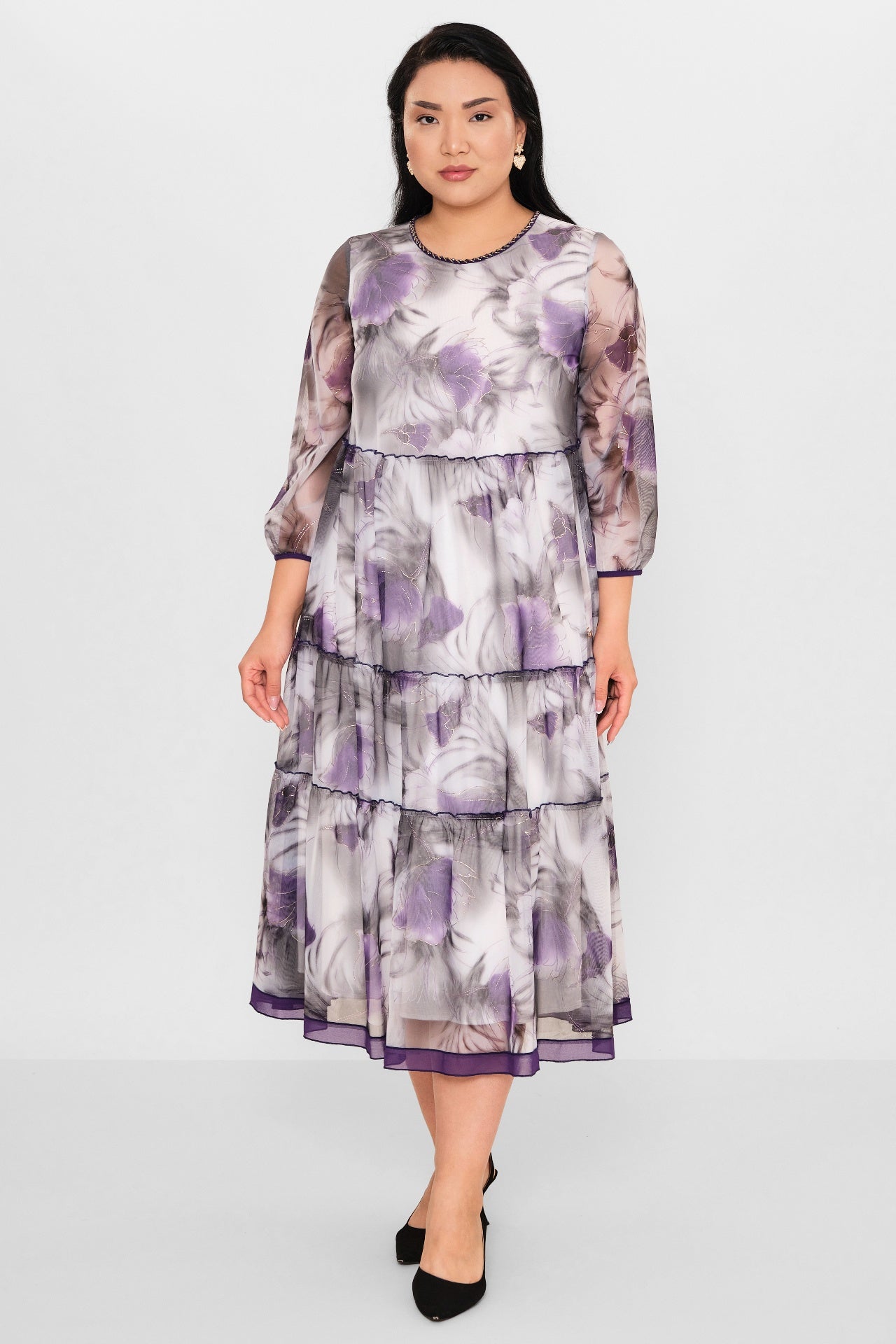 Ksas - Plus Size Dress (KSAS32386) - 8690200115400