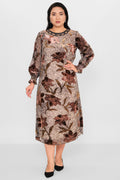 Ksas - Plus Size Dress (KSAS32389) - 8690200115424