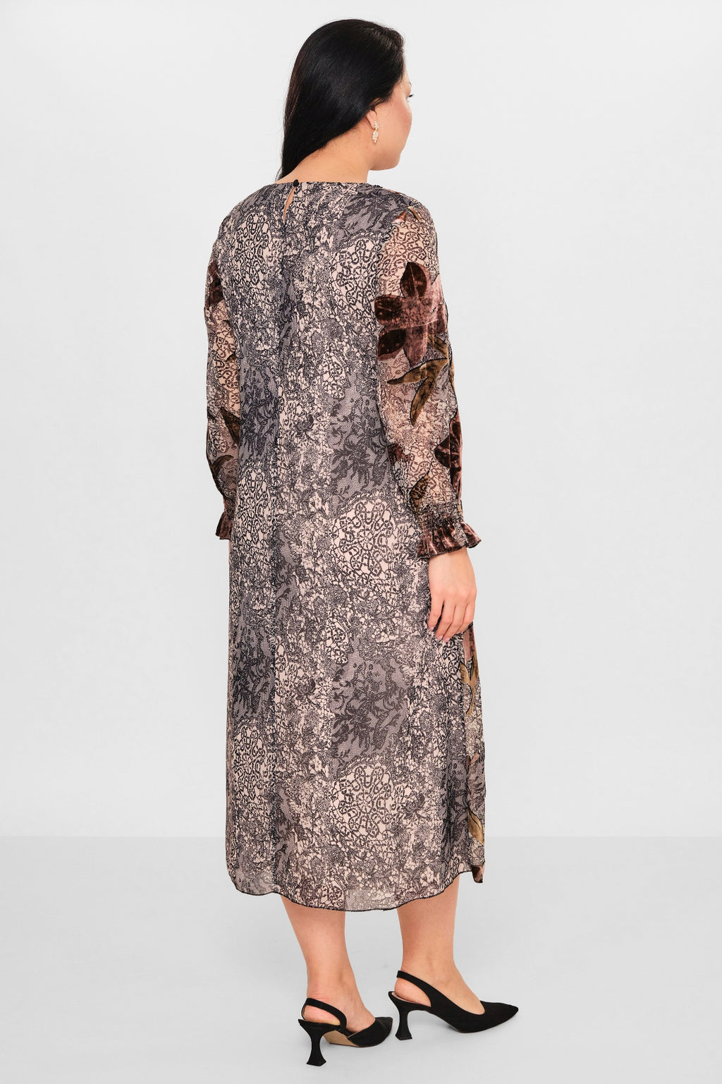 Ksas - Plus Size Dress (KSAS32389) - 8690200115424