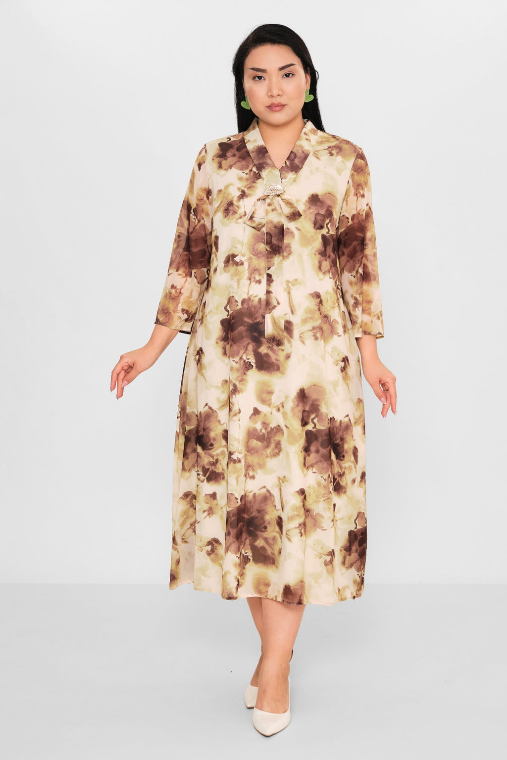 Ksas - Plus Size Dress (KSAS32390) - 8690200115431