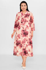Ksas - Plus Size Dress (KSAS32390) - 8690200115448