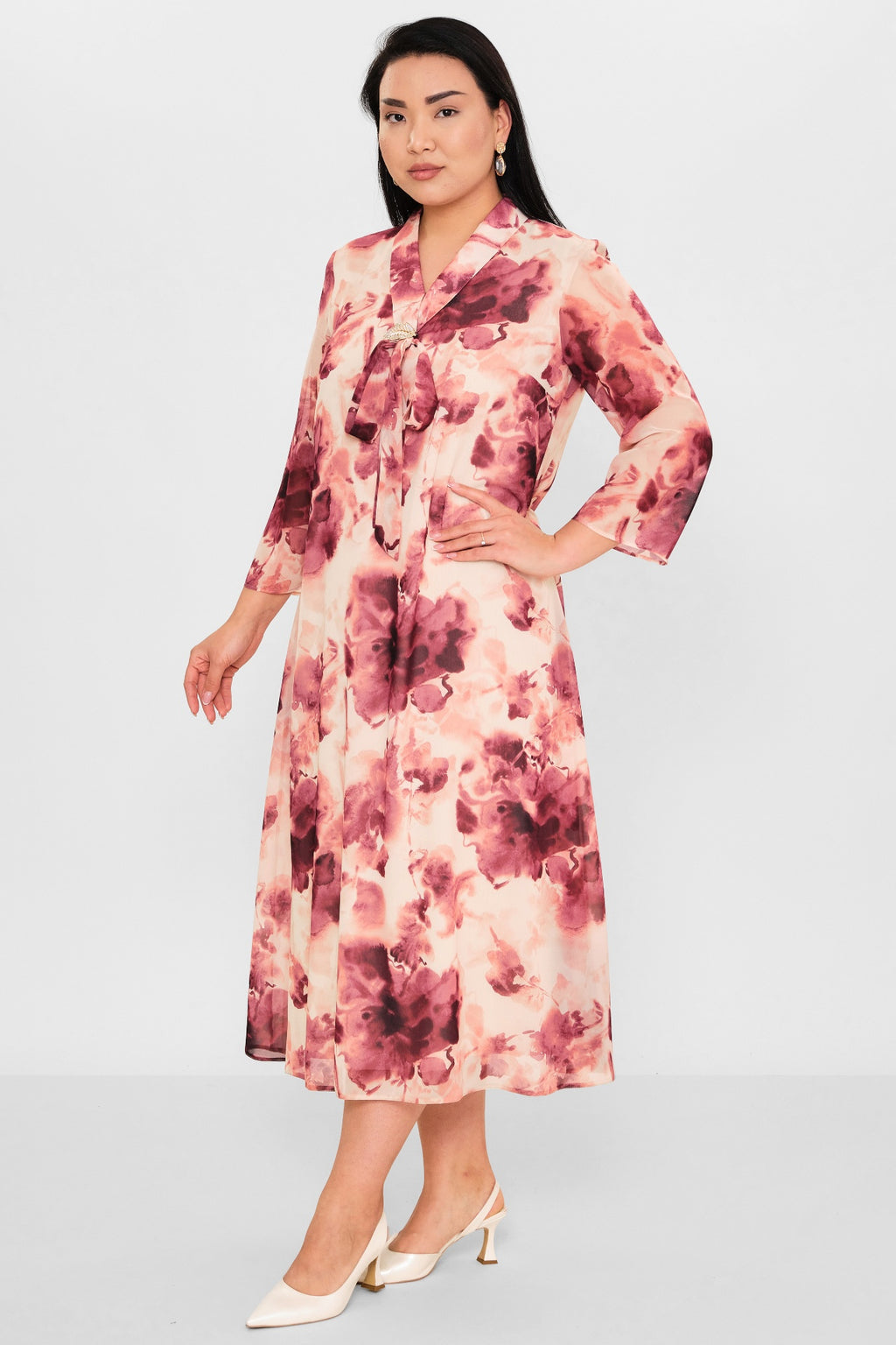 Ksas - Plus Size Dress (KSAS32390) - 8690200115448