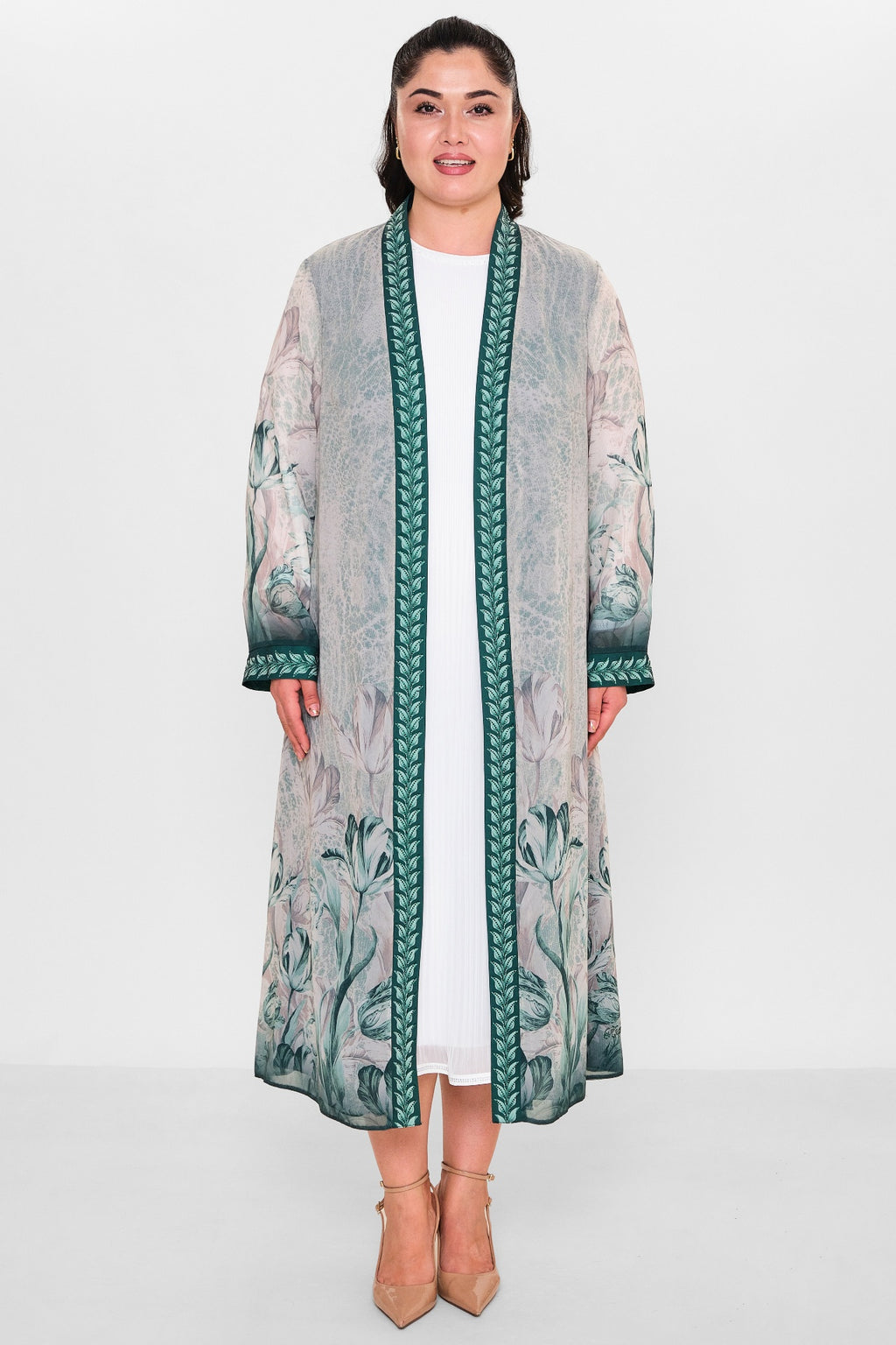 Ksas - Plus Size Cardigan (KSAS4197) - 8690200115509