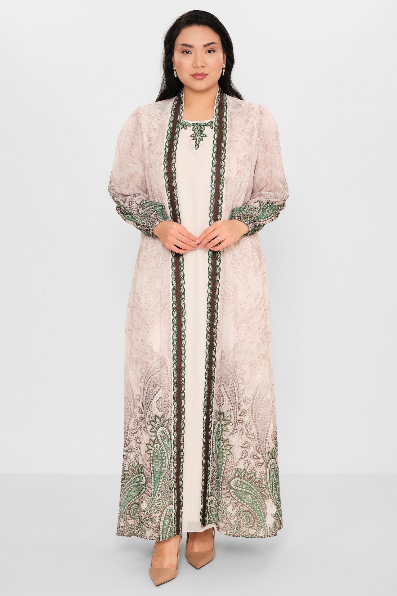 Ksas - Plus Size Dress (KSAS7086) - 8690200115530