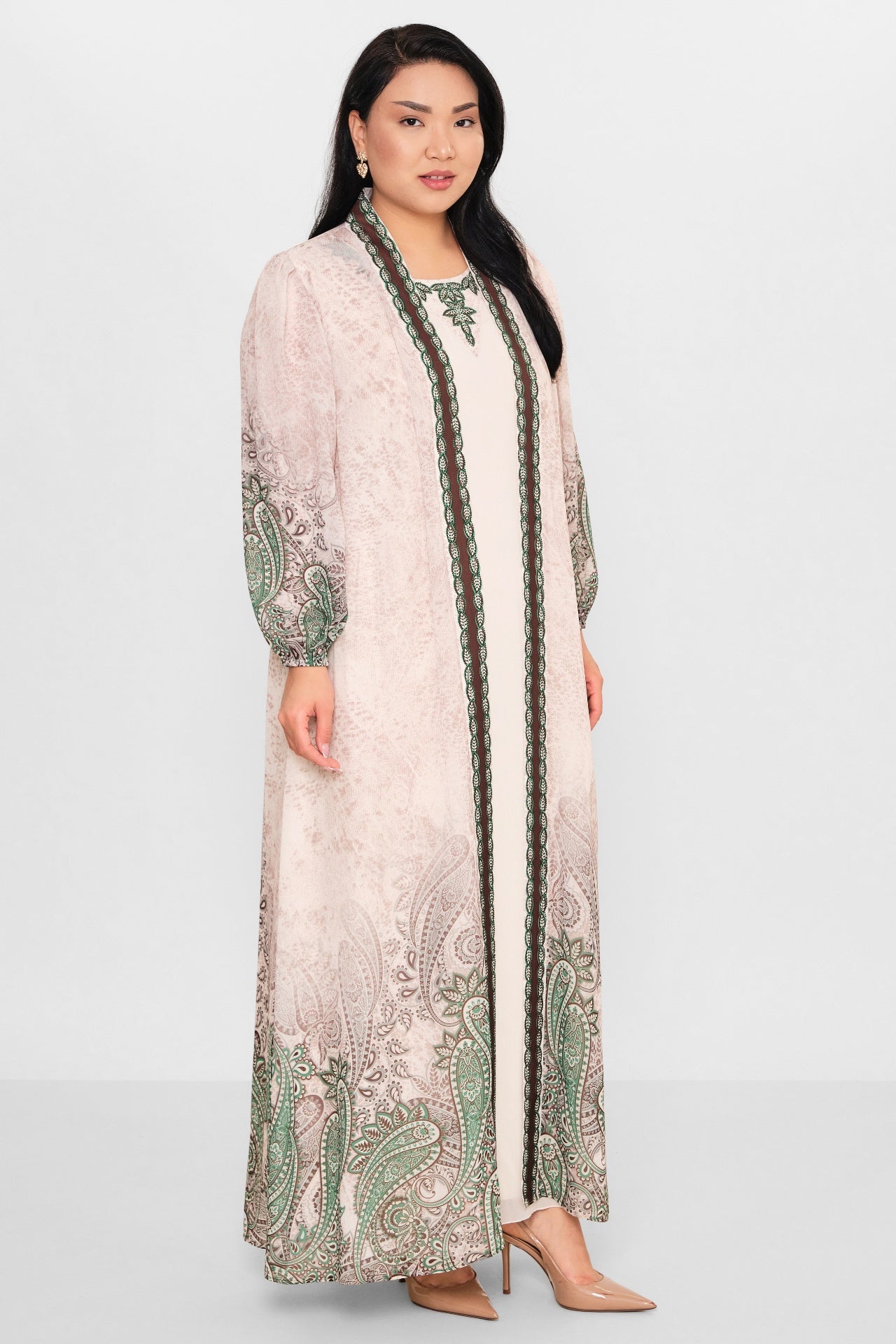 Ksas - Plus Size Dress (KSAS7086) - 8690200115530