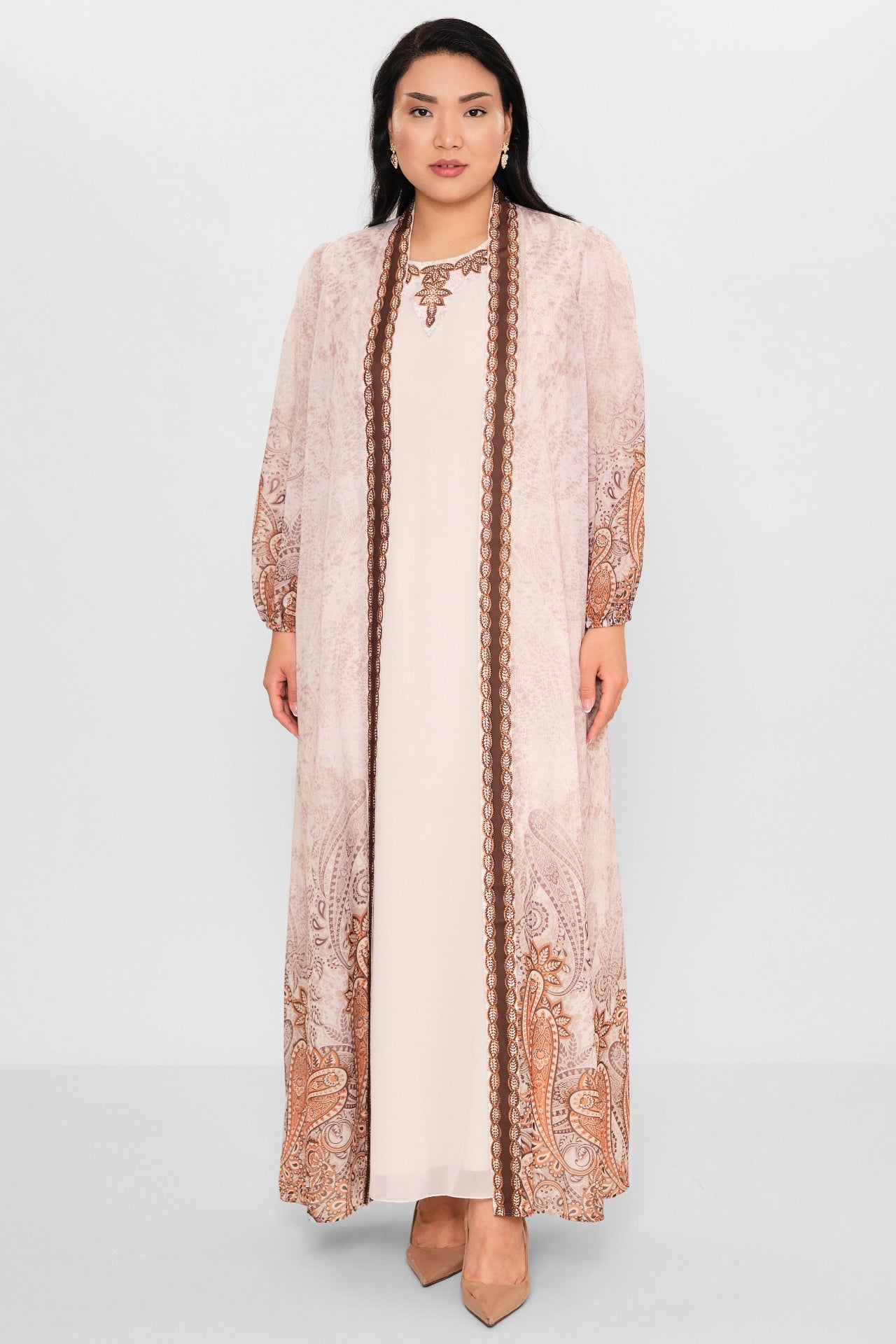 Ksas - Plus Size Dress (KSAS7086) - 8690200115547