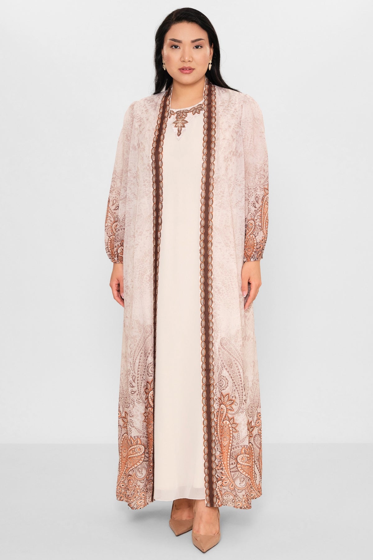 Ksas - Plus Size Dress (KSAS7086) - 8690200115547