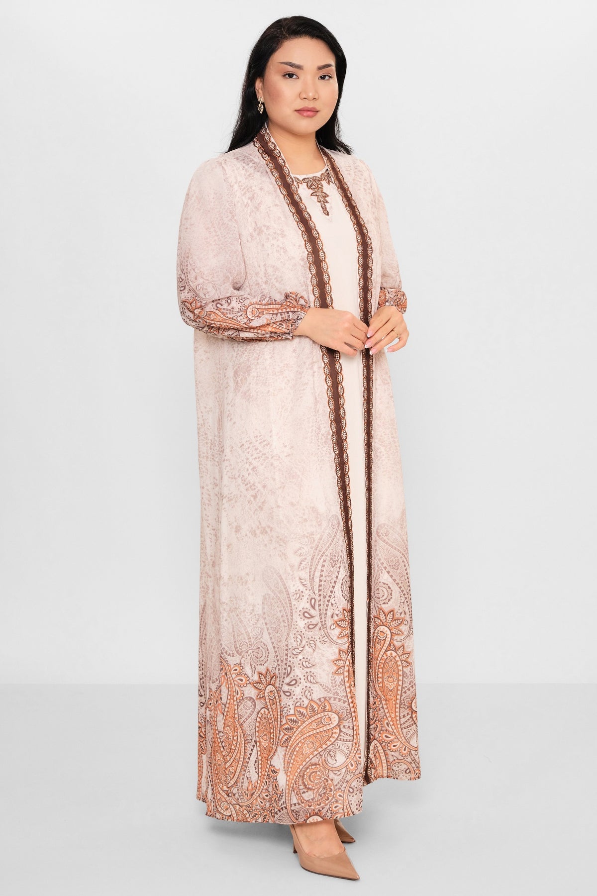 Ksas - Plus Size Dress (KSAS7086) - 8690200115547