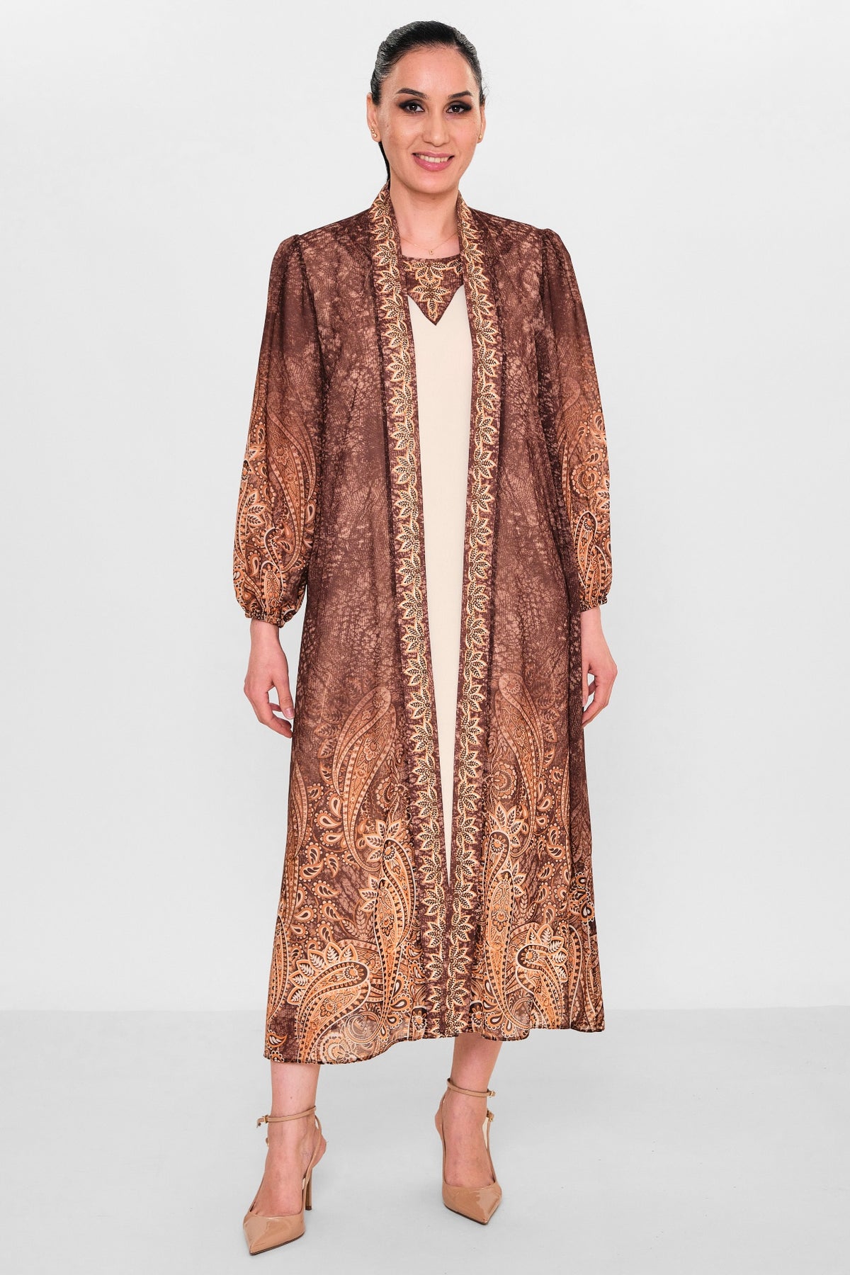 Ksas - Plus Size Suit (KSAS7091-K) - 8690200115684