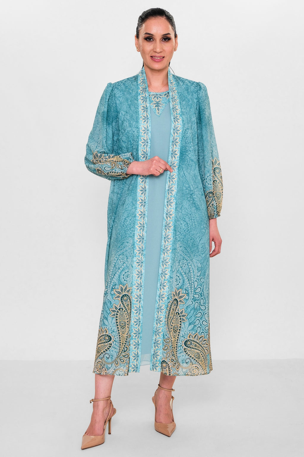 Ksas - Plus Size Suit (KSAS7091-K) - 8690200115691