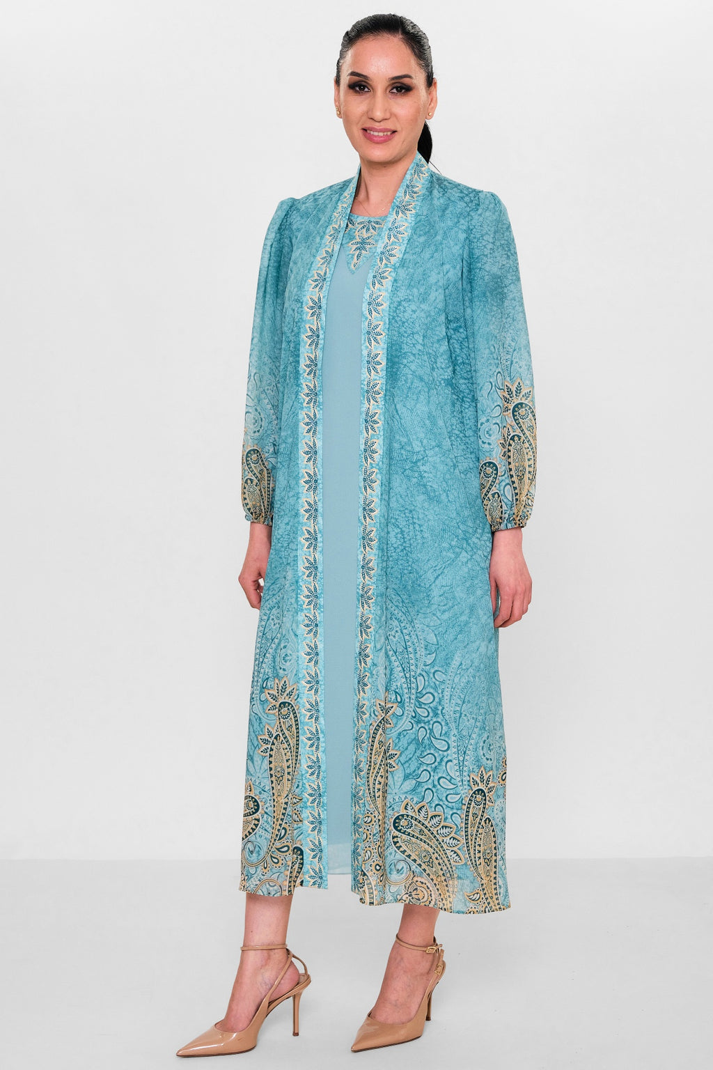 Ksas - Plus Size Suit (KSAS7091-K) - 8690200115691
