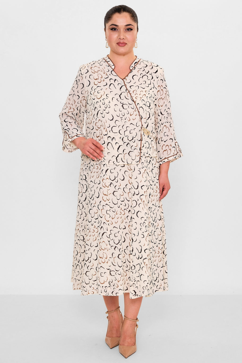 Gumanize - Plus Size Dress (GMZ2026-439-8059) - 8690200115714