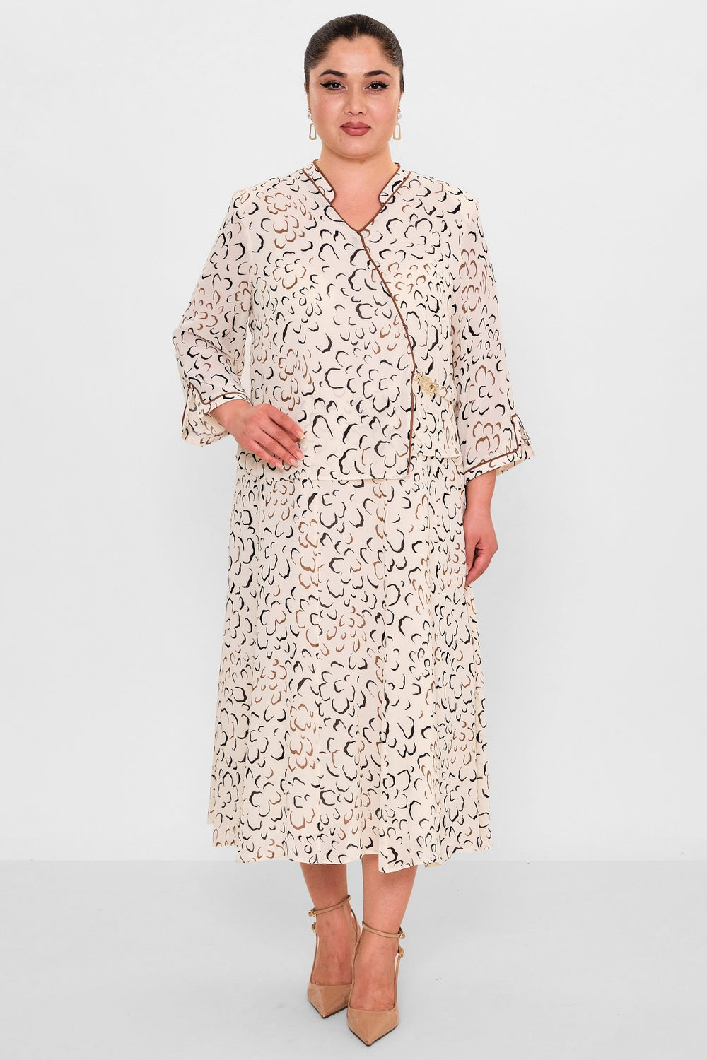 Gumanize - Plus Size Dress (GMZ2026-439-8059) - 8690200115714