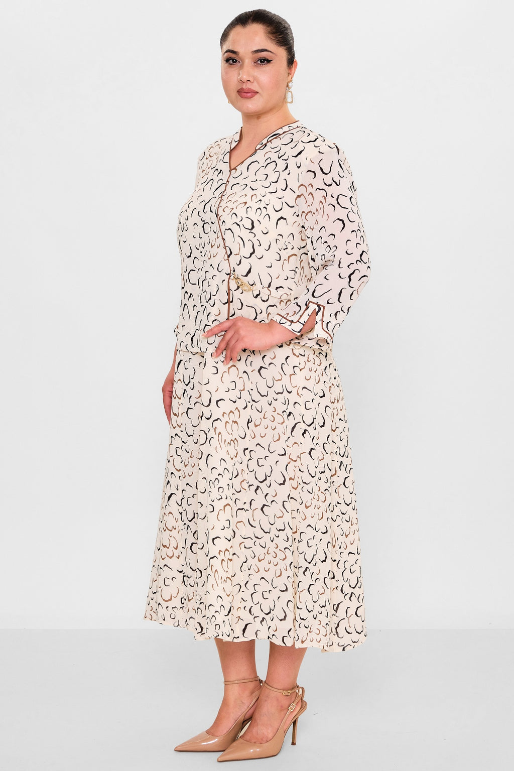 Gumanize - Plus Size Dress (GMZ2026-439-8059) - 8690200115714