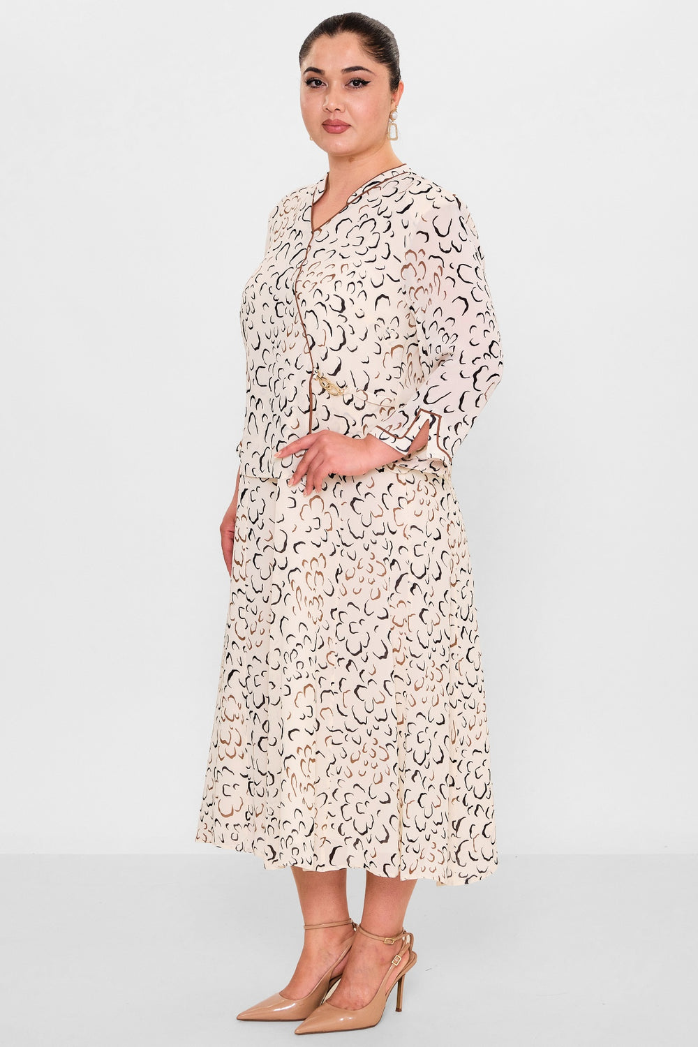Gumanize - Plus Size Dress (GMZ2026-439-8059) - 8690200115714