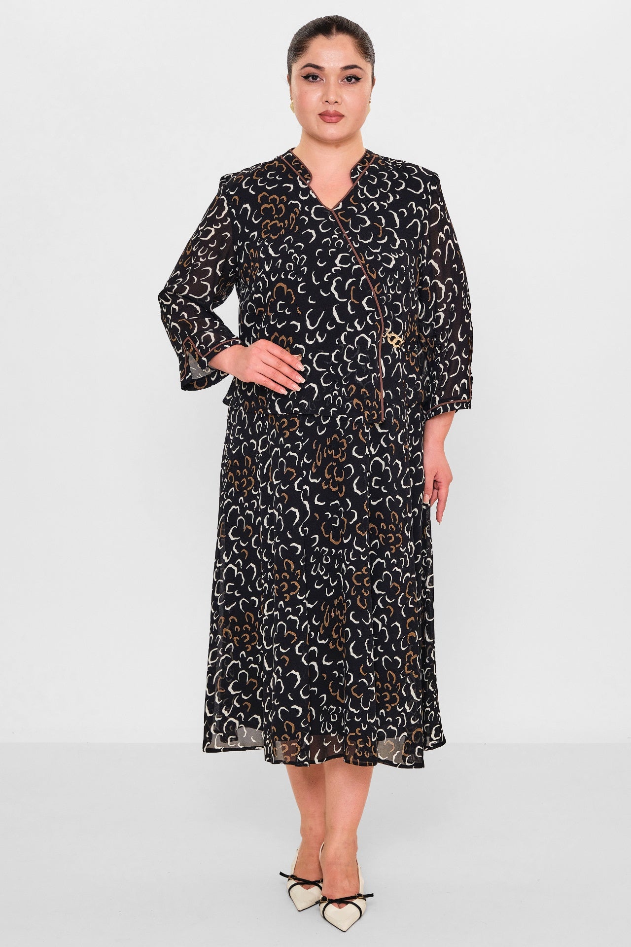 Gumanize - Plus Size Dress (GMZ2026-439-8059) - 8690200115721