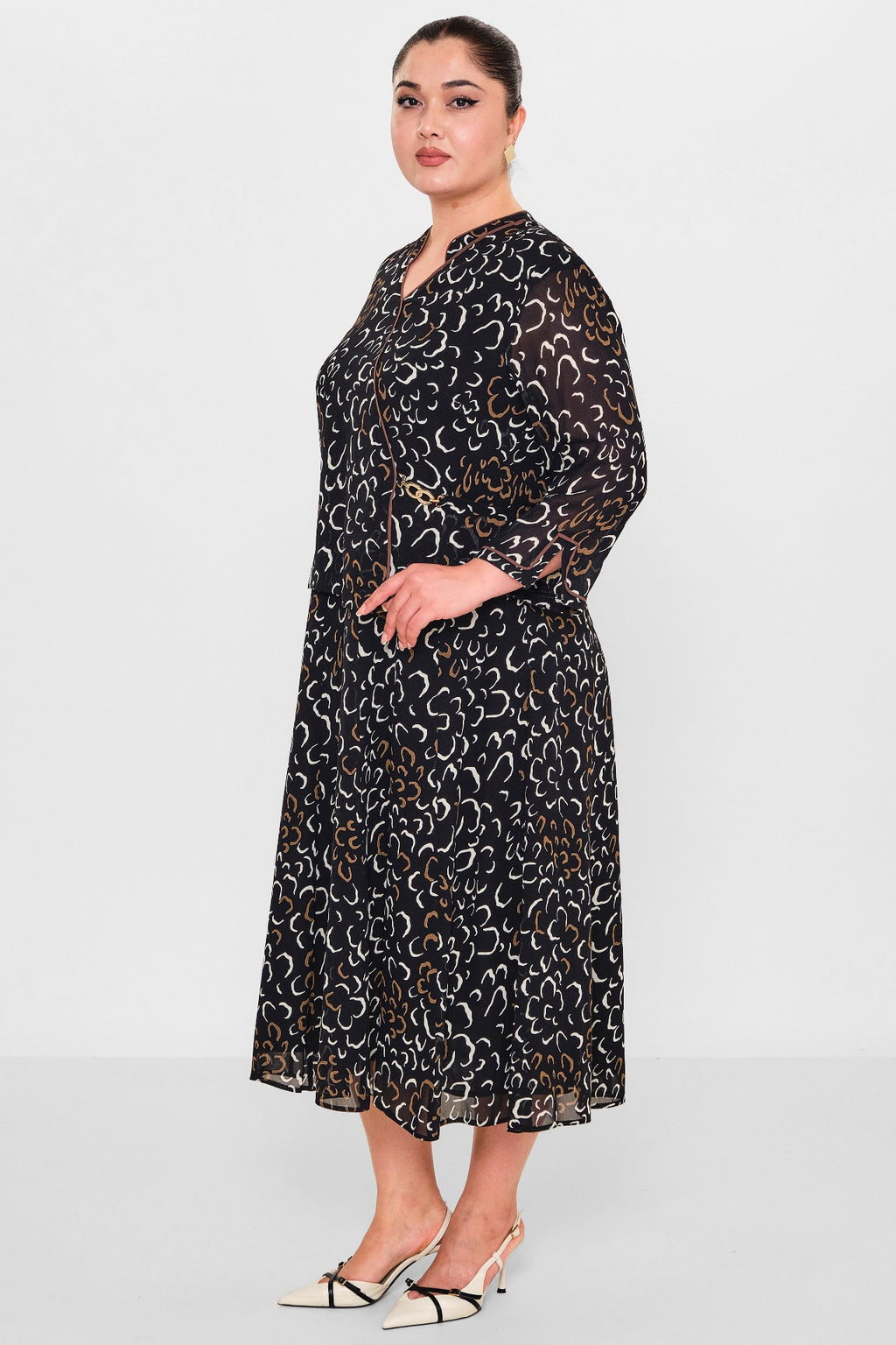 Gumanize - Plus Size Dress (GMZ2026-439-8059) - 8690200115721