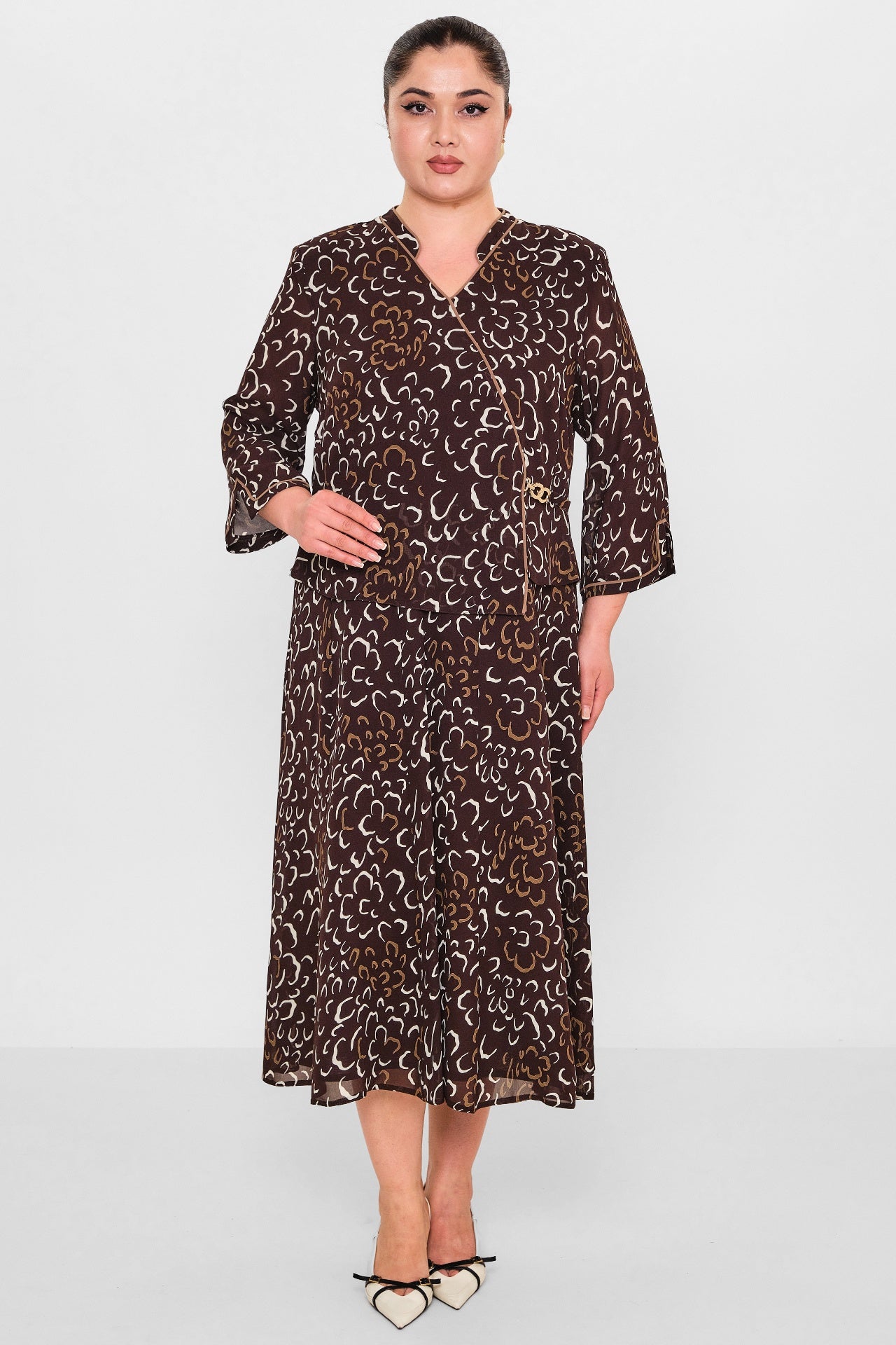 Gumanize - Plus Size Dress (GMZ2026-439-8059) - 8690200115738